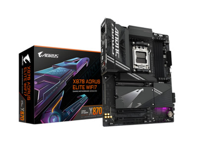 GIGABYTE X870 AORUS ELITE WIFI7 ATX Mainboard   AM5 | DDR5 | PCIe 5.0 | WiFi 7 |