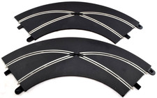 Scalextric Radius 2 R2 Crossover Curve Track - 2 Pieces C8203