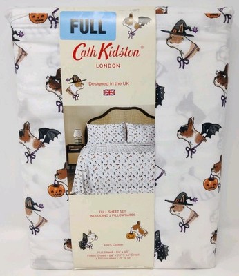 CATH KIDSTON London SPOOKY DOGS Halloween Full SHEET SET