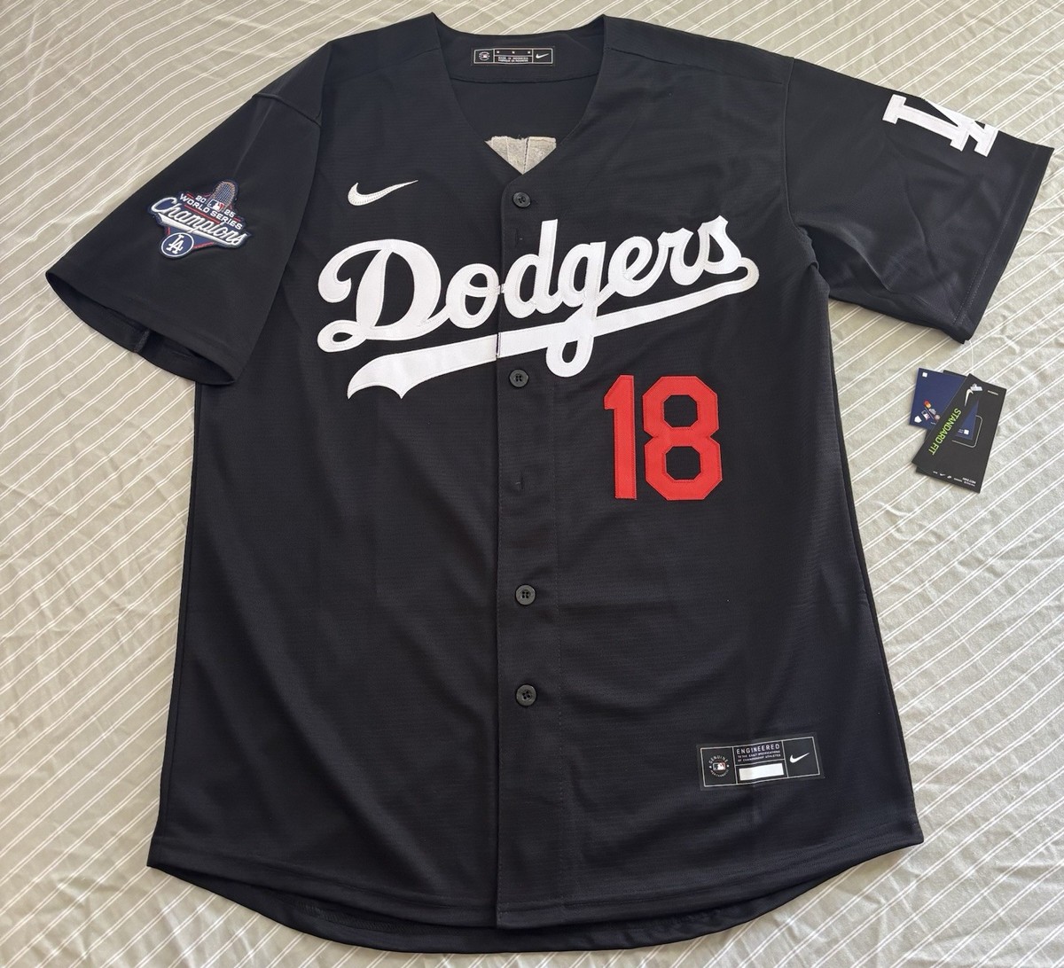 NEW Ohtani/Yamamoto Dodgers 2025 World Series Jersey! SHIPS SAME