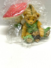 Cherished Teddies "Ryan" Leprechaun with pot of Gold, I'm Green with Envy NEW