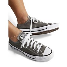 Converse Chuck Taylor All Star Gray Low Top Shoes Mens Size 5 / Womens 7 Sneaker