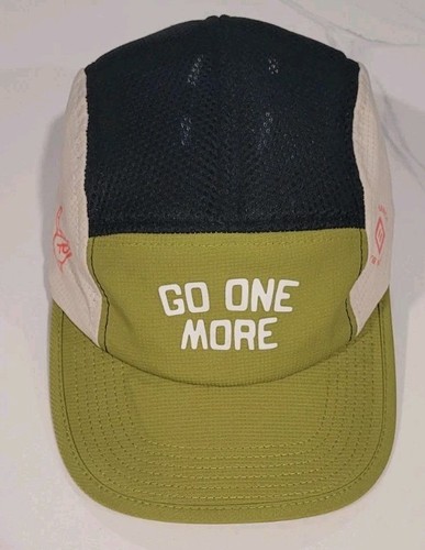 BPN Go One More 5 Panel Mütze Limited Edition Laufen Wandern Ausdauer Cap grün