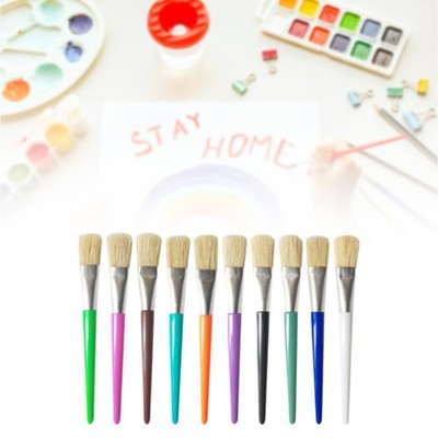 10x Bunte Pinsel Set Pinsel Basteln Malpinsel zum Zeichnen