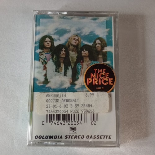 SEALED Aerosmith, 1973 Self Titled Classic Rock Vintage Columbia (Cassette Tape) - 第 1/19 張圖片