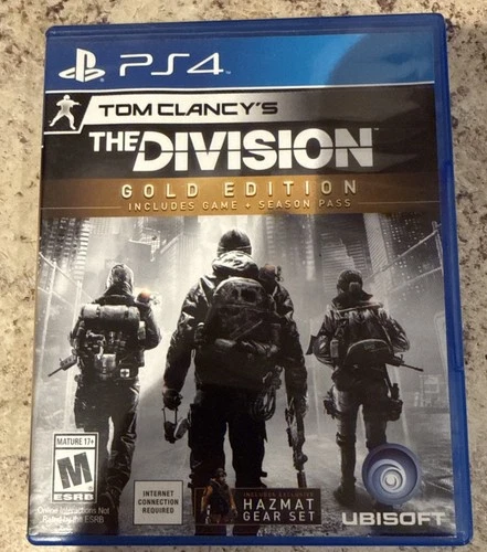 Tom Clancy's The Division 2 Gold Edition Steelbook PS4 PlayStation 4 new