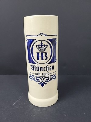 Hofbrauhaus München (HB) Seit 1589 Steinzeug Bayrischer Bierstein Salzglasur. PD