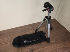 Manfrotto Advanced Tripod Camera Stand Photography Support Professional Used