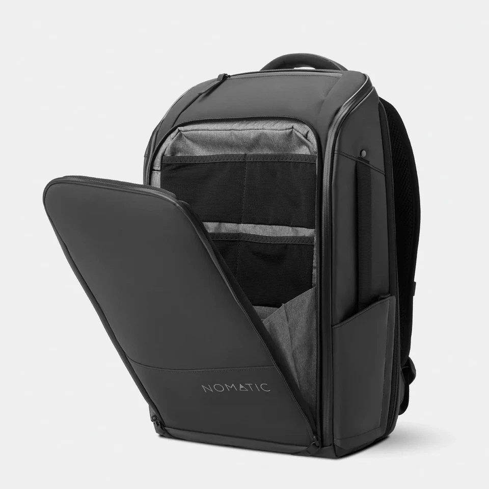 NOMATIC Backpack 20L (expandable to 24L) | BLACK | Retail $330 | NEW w/ Tags - Image 3 of 4