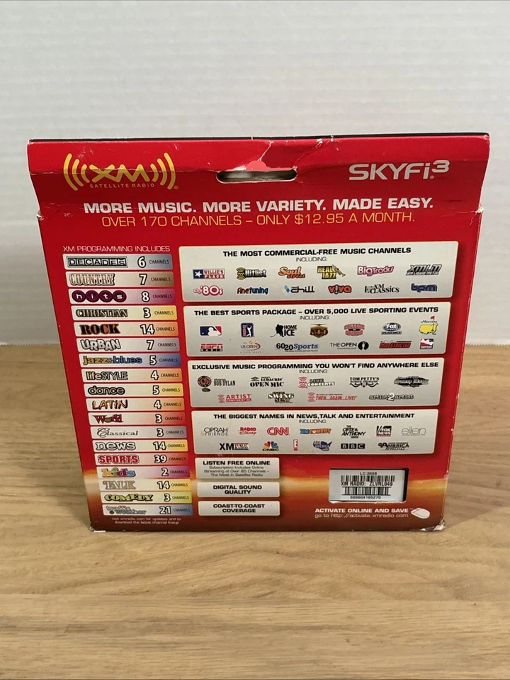 Delphi XM Satellite Radio SKYFi3 with Car Kit NEW SA10224 - Image 4 of 4