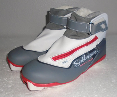 Salomon Siam 7 Pilot Nordic CF Cross Country Boots Women Size 9.5