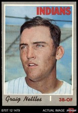 1970 Topps #491 Graig Nettles Indians 4 - VG/EX