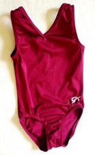 GK Elite Gymnastics Leotard Child Medium CM 6/8 Dance Ballet Cheer Costume Leo