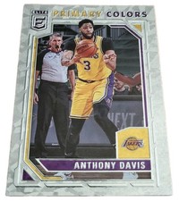 2021  Donruss Elite Primary Colors Anthony Davis #3 Lakers Basketball Card (P9