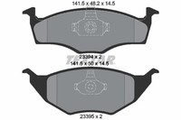 Textar Textar BremsbelÄGe Vorne VW Lupo 6X1 6E1 1.2 TDI 3L SchrÄGheck 1191CM 45K