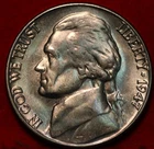 Uncirculated 1947-S San Francisco Mint Jefferson Nickel Not Silver