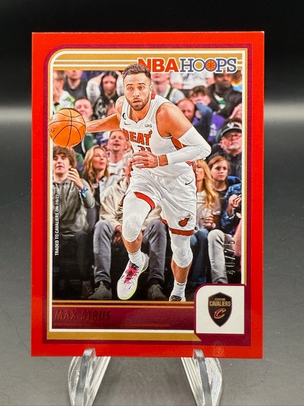 2023-24 Panini Hoops Basketball - Max Strus /75 Red #80