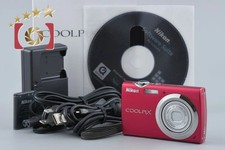 Nikon COOLPIX S230 Compact Digital Camera Rose Red From Japan