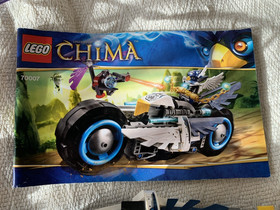 Lego Legends Of Chima Eglor's Twin Bike Set 70007 2013 Complete Instructions