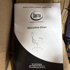 Serta 43672F Executive Chair Office Chair Ergonomic High Back Model 43672F