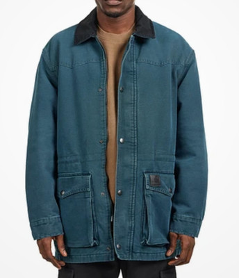 Carhartt WIP OG Santa Fe Coat I034314 Deep Lagoon/Black Stone Canvas L
