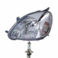 Halogen Scheinwerfer Frontscheinwerfer Links H4 FüR Toyota Yaris Inkl. Lampen