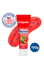 Colgate MaxFresh Watermelon Blast Gel Toothpaste, w/h Cooling Crystal pack of 1