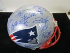 2004 New England Patriots Signed Full Size Helmet with Tom Brady (40+ Signatures