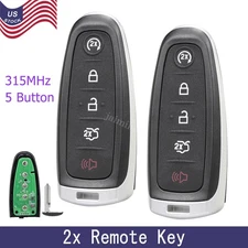 2 For 2013 2014 2015 2016 2017 Ford Flex Keyless Car Remote Smart Prox Key Fob