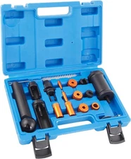 Fuel Injector Puller Removal Kit Injector Seal Installer Repair Tool, Compatible