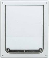 Pet Products 2-Way Locking Dog Door, Small to Medium Dogs, White