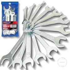 Super-thin Open End Wrench Set Metric 13-piece 7mm To 24mm Ultra-slim Design