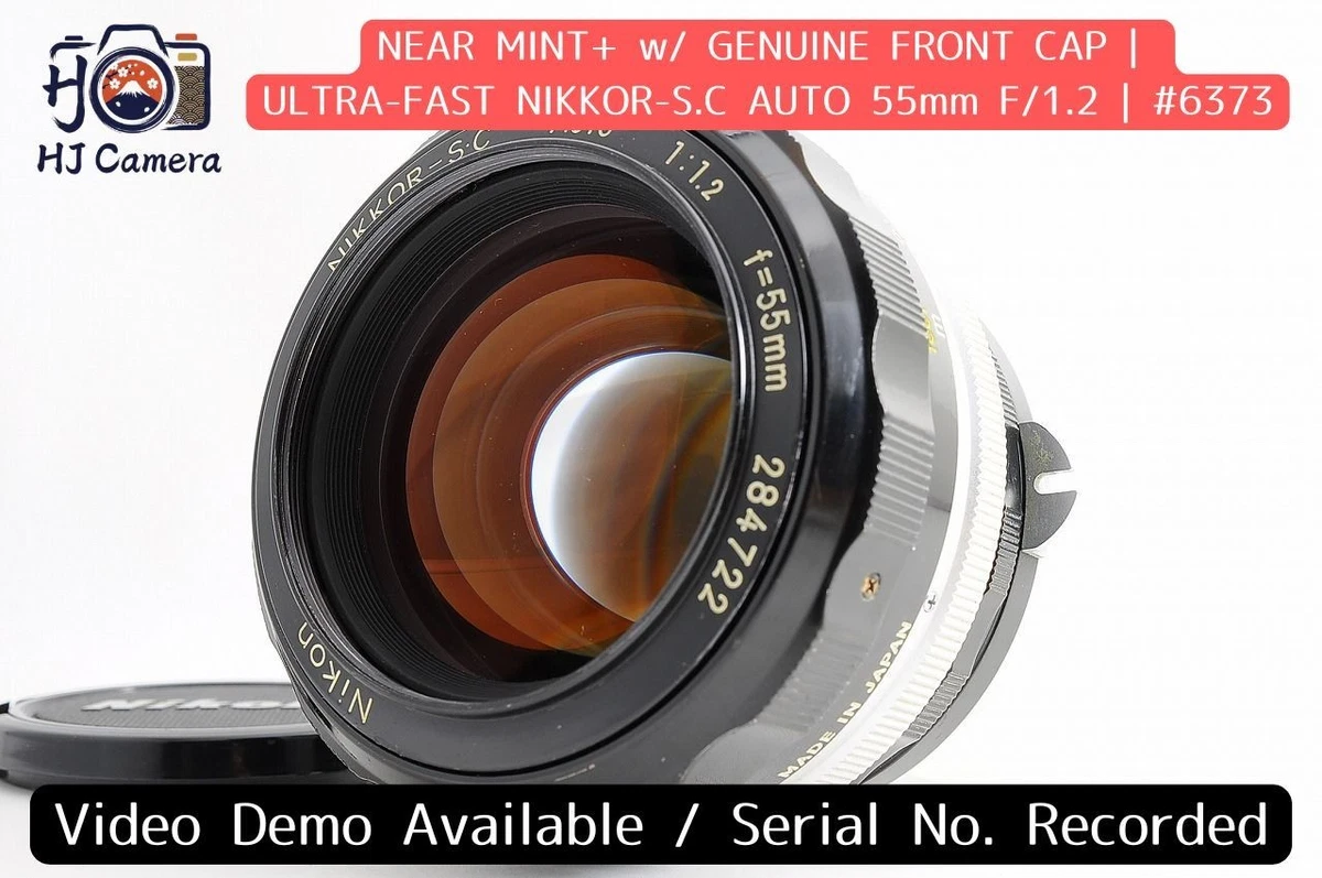 Nikon f/1.2 Camera Lenses 55mm Focal for sale | eBay