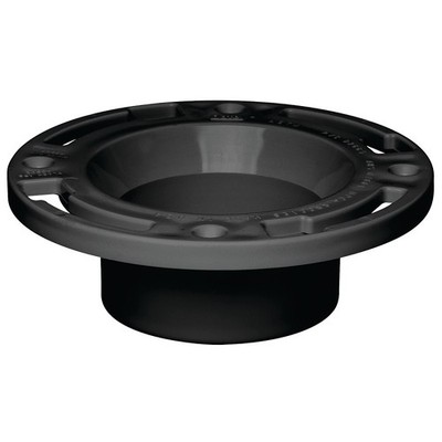 Oatey 43506 Closet Flange, 3 in Connection, ABS, For: 3 in SCH 40 DWV Pipes