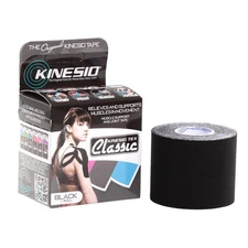 Kinesio Tex Classic Kinesiology Tape: 2 in. x 13.1 ft. (Black)