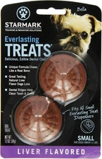 StarMark EVERLASTING DOG TREAT Hard Chew LIVER SMALL - 6 Pack