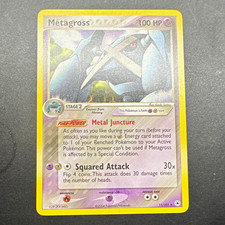 Nintendo Metagross 11/101 EX Hidden Legends Rare 100 HP Stage 2 2004 Eng