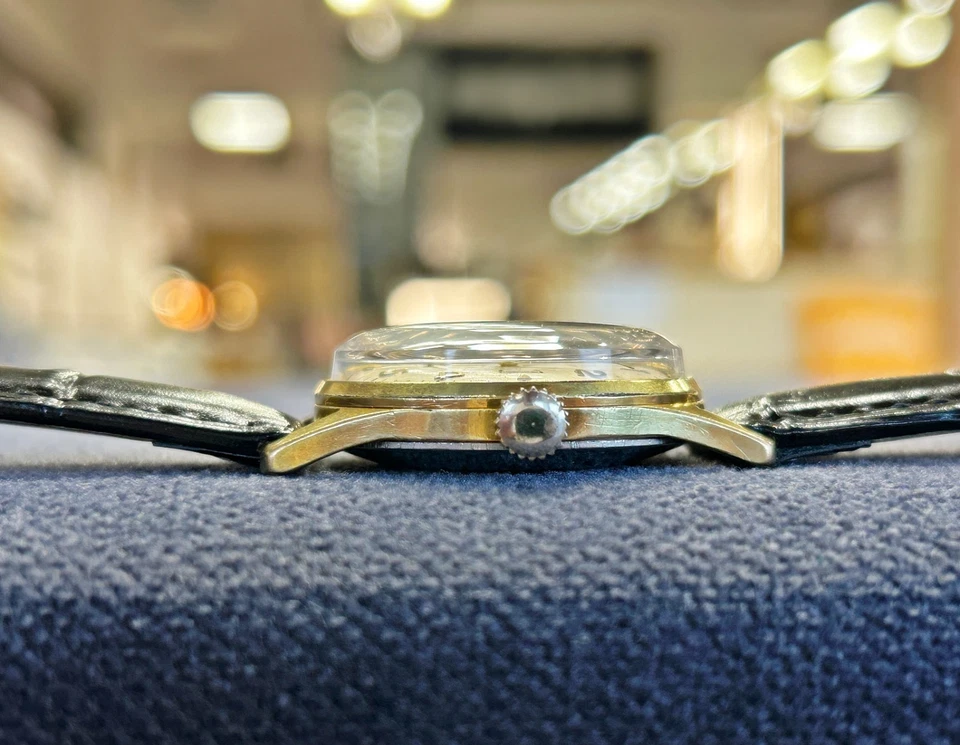 PRIM Vintage Mens Mechanical Rare Date Dial Watch From 1968 Czechoslovakia - Image 2 of 4