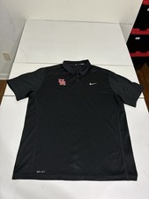 Nike Houston Cougars Polo Shirt XL Black Tige...