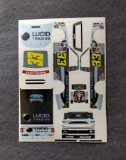 2026 Custom Frankie Muniz 33 Lucid Trading 1/64 Peel  Stick Decals