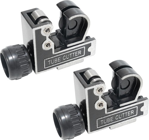HFS(R) 2 Pcs Pipe Cutter Tool,Copper Tubing Cutter 1/8" to 1-1/8" (3-28mm) OD