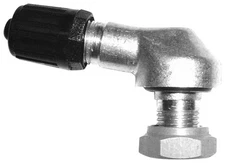 K&L Supply Valve Stem - 10mm - 90deg. Angle - Black Motorcycle ATV/UTV