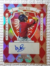 2025 Panini Crusade Perennial Signatures Miguel Bleis #PPS-MBL Boston Red Sox