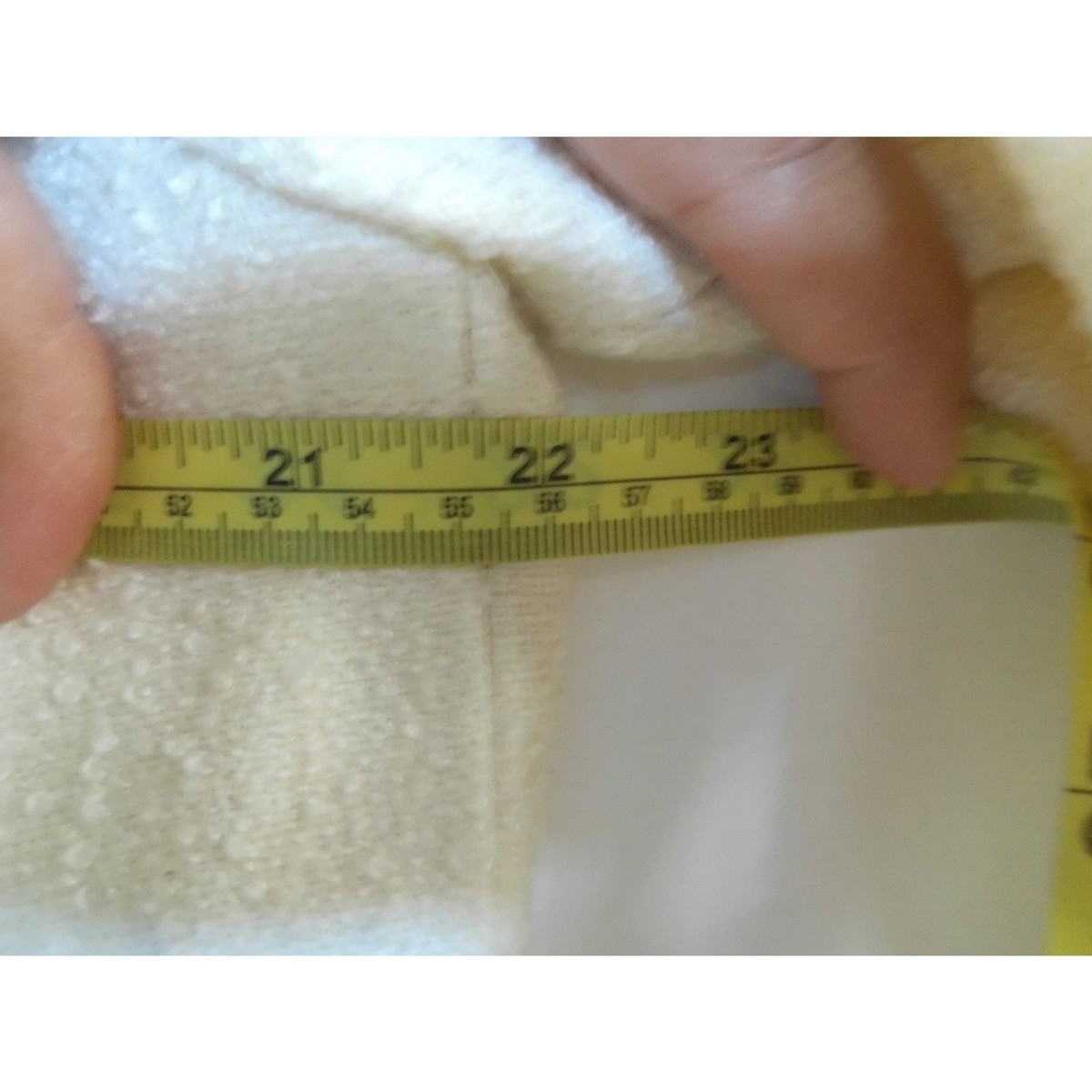 Le suit Cream 3 button front skirt suit View 4