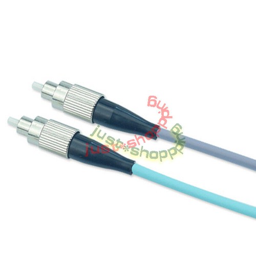 80m Armored Cable LC-FC UPC MM OM3 10GB Duplex Fiber Optical Jumper Patch Cord - Photo 4/4