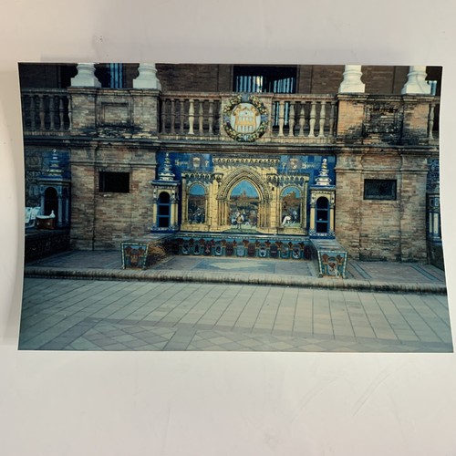 Foto real fotografía vintage color viaje internacional edificio ornamentado - Imagen 1 de 2