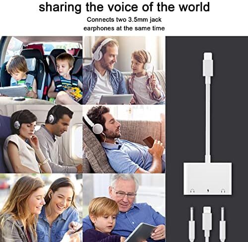 3in1 Lightning To 3.5mm Audio Adapter W/Charge For iPhone iOS 10 To 16 Splitter - Picture 6 of 6