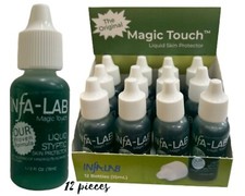 Infalab Magic Touch Liquid Styptic Skin Protector Stop Bleeding Cuts 12pcs/15ML