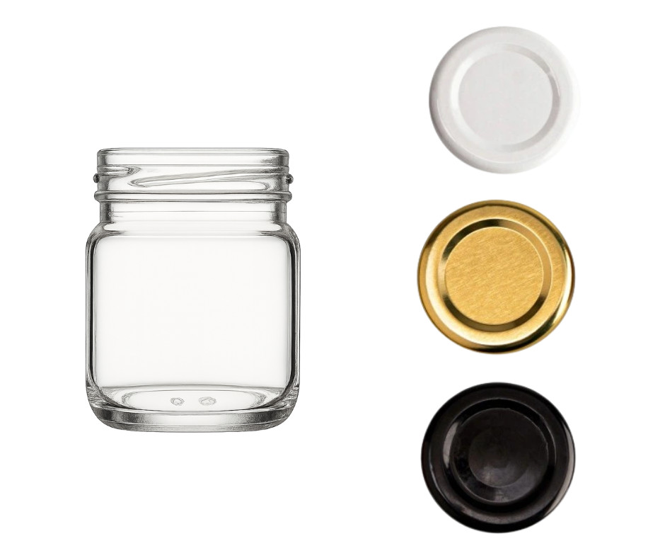 Sturzgläser 40 ml mit Deckel Marmeladengläser Einmachgläser Einweckglas