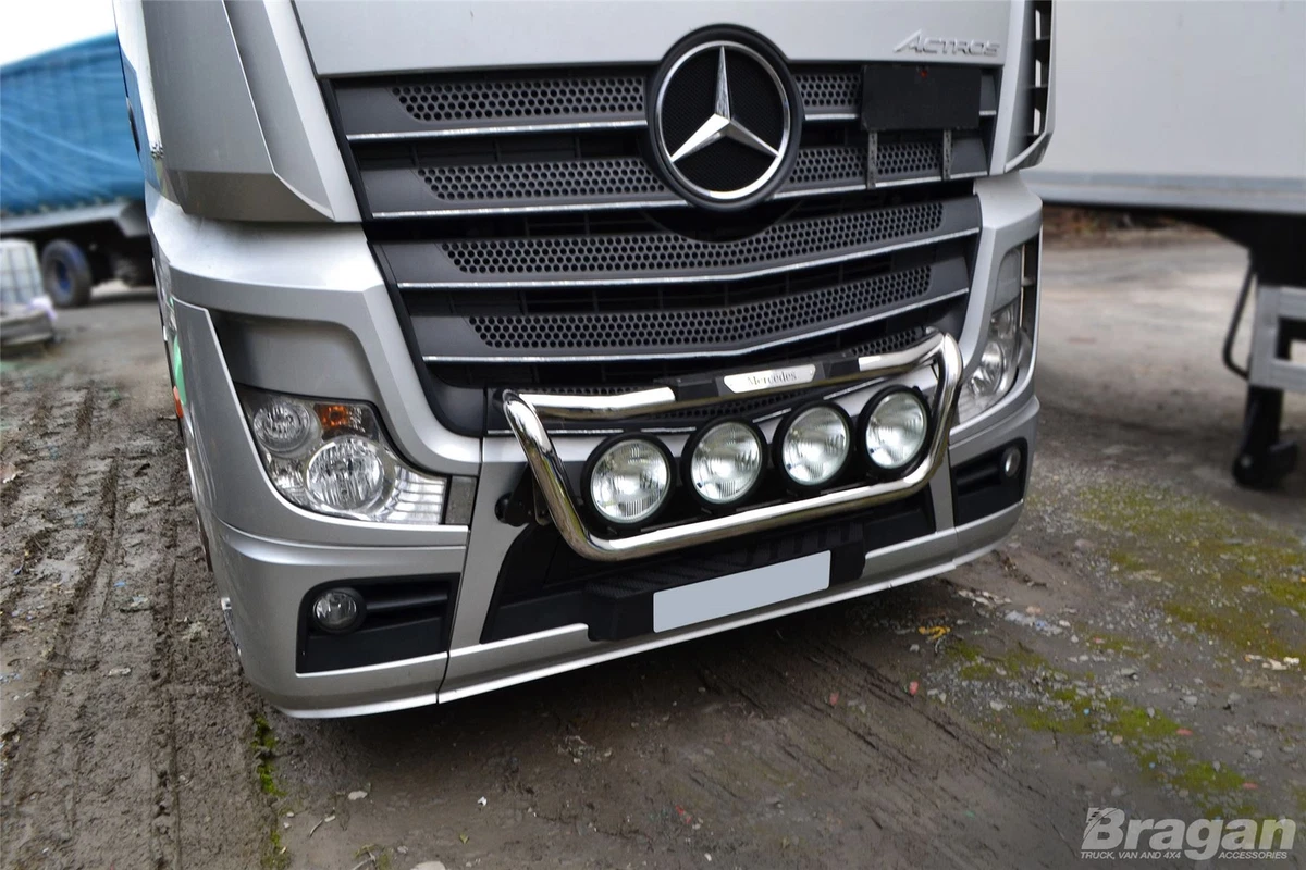 Grill Stange D Passend Für Mercedes Actros MP4 Edelstahl Metall